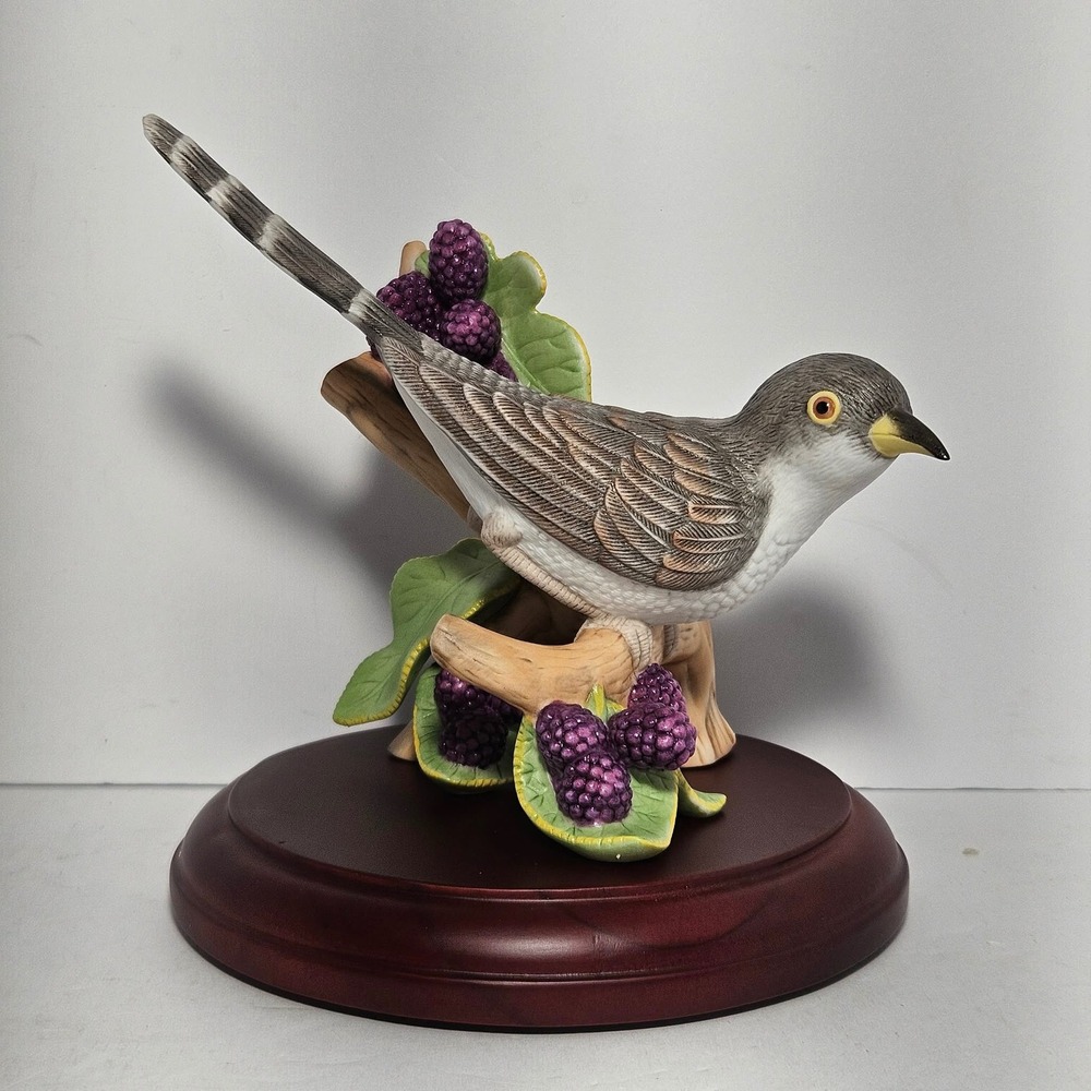 Lenox Yellow-billed Cuckoo Porcelain Figurine Garden Bird Collection 805142